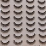 Party wear same length eyelashes