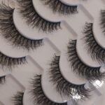 winged bridal lashes